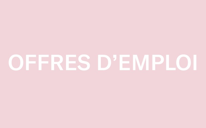 Offres d'emplois